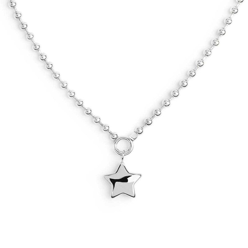 MARLU - Collana catena a sfere con stella