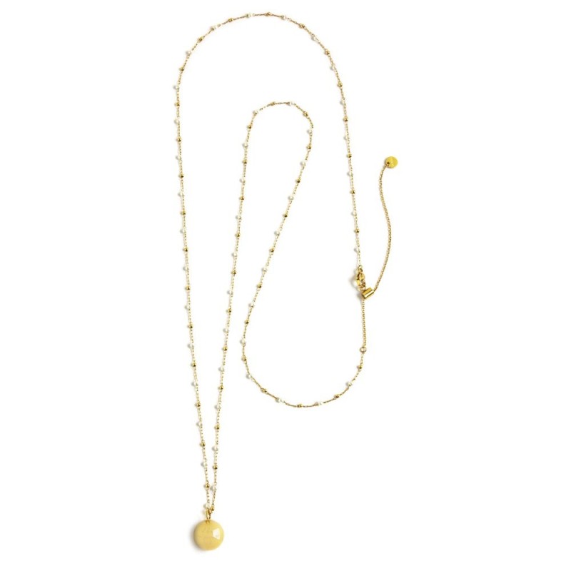 MARLU - Collana chiama angeli con perle e sfere