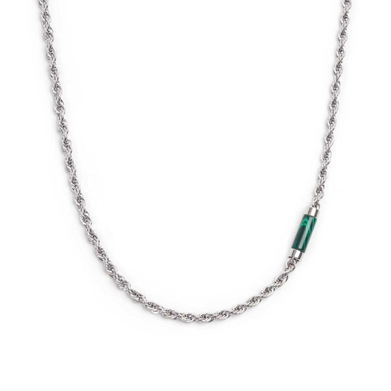 MARLU -Collana con elemento in pietra