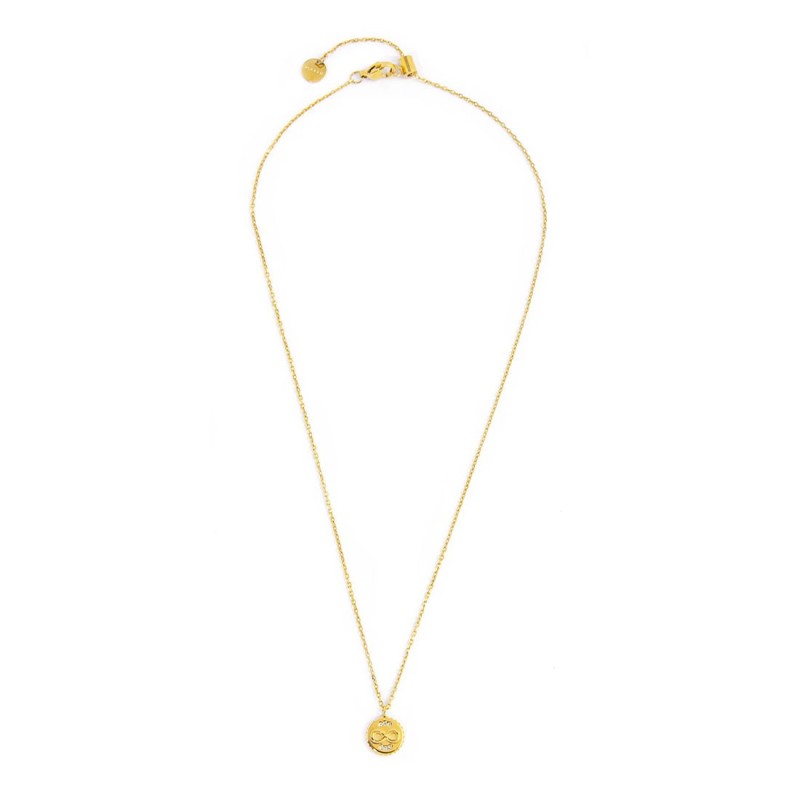 MARLU -Collana con medaglietta infinito pendente