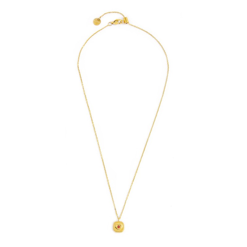 MARLU -Collana con piastrina cuore pendente