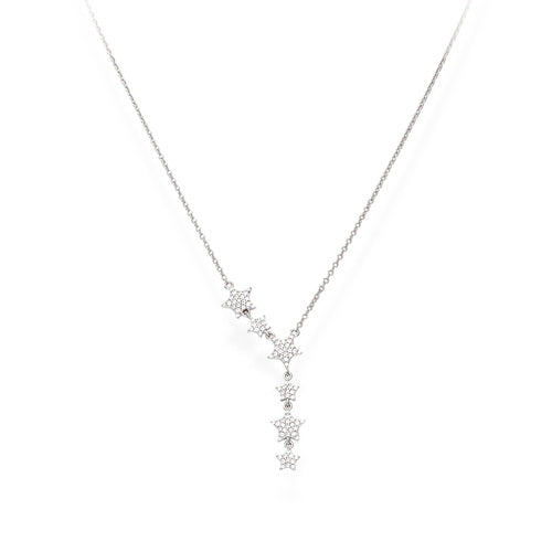 PREZIOSI ARGENTO 925- Collana Constellation di Stelle