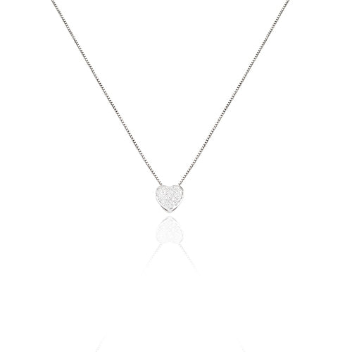 AMEN - Collana Cuore Zirconi - CLPH