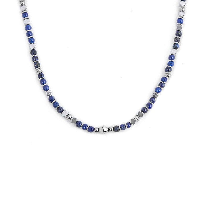 MARLU - Collana lapis blu ed ematite