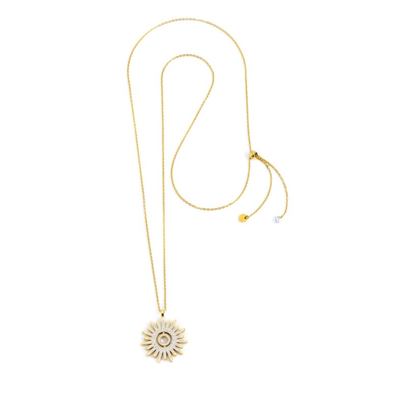 MARLU -Collana pendente sole 30mm