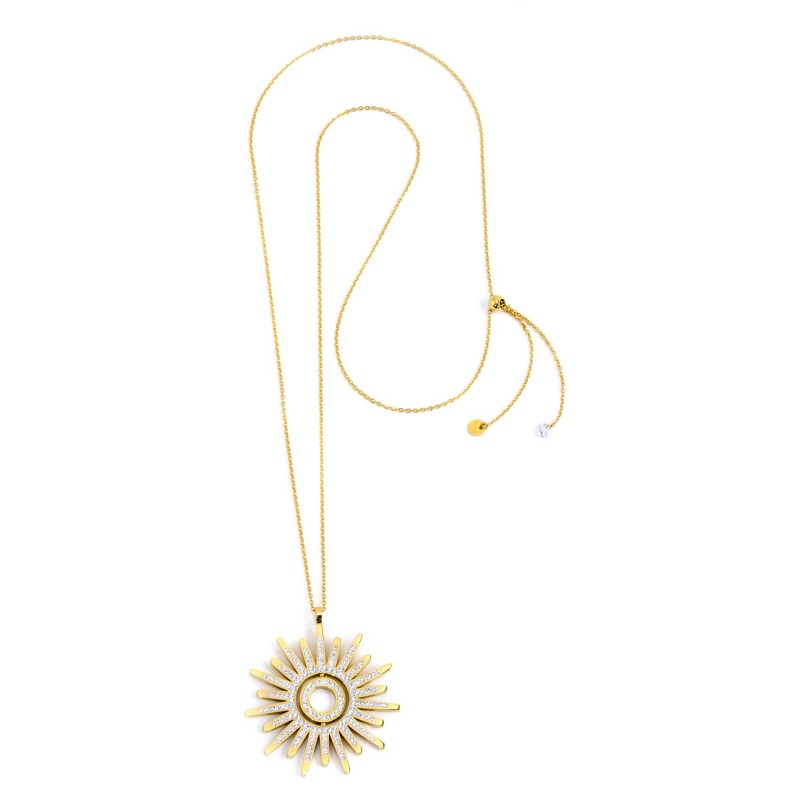 MARLU- Collana pendente sole 50mm