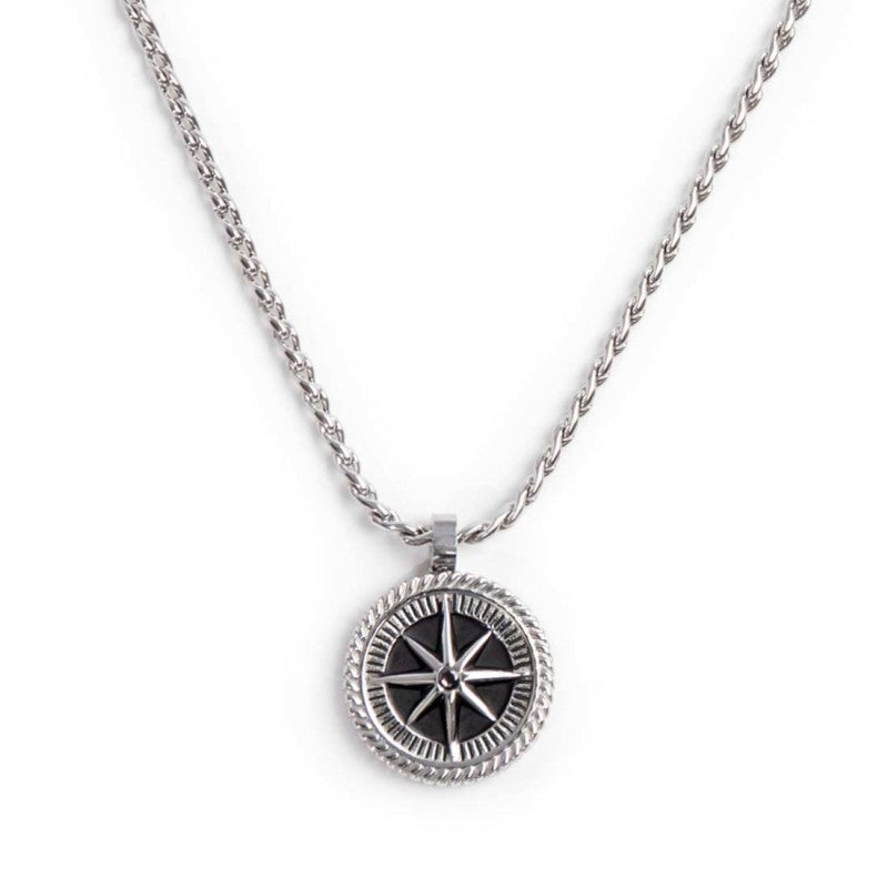 MARLU -Collana rosa dei venti pendente