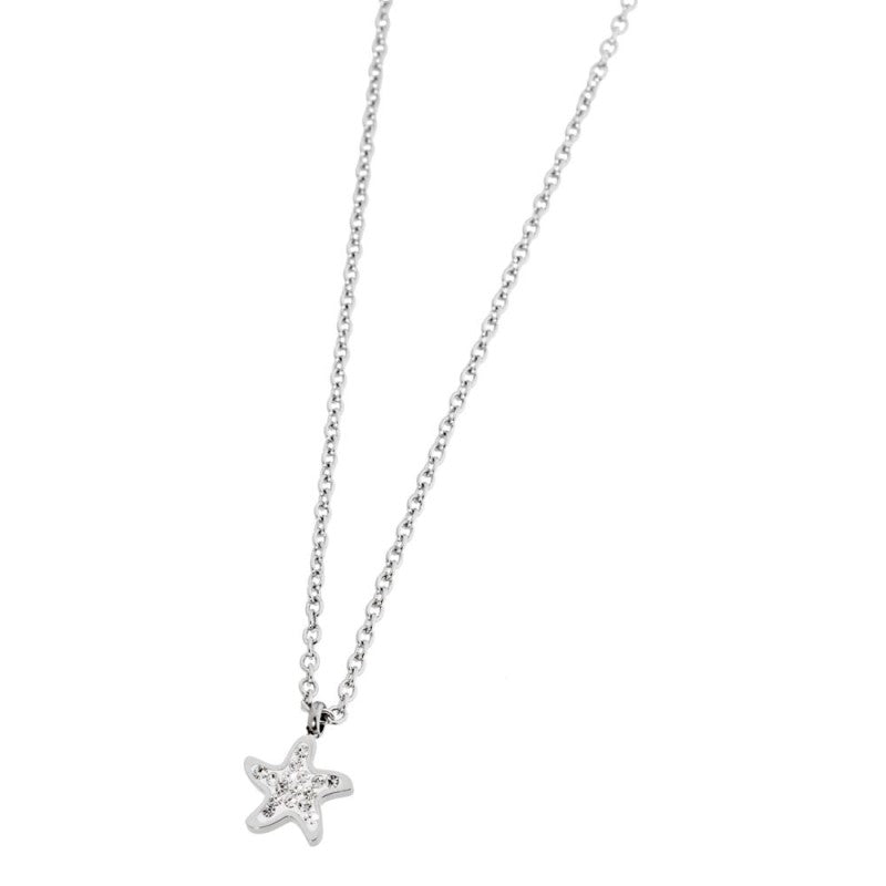 MARLU -Collana stella marina con cristalli