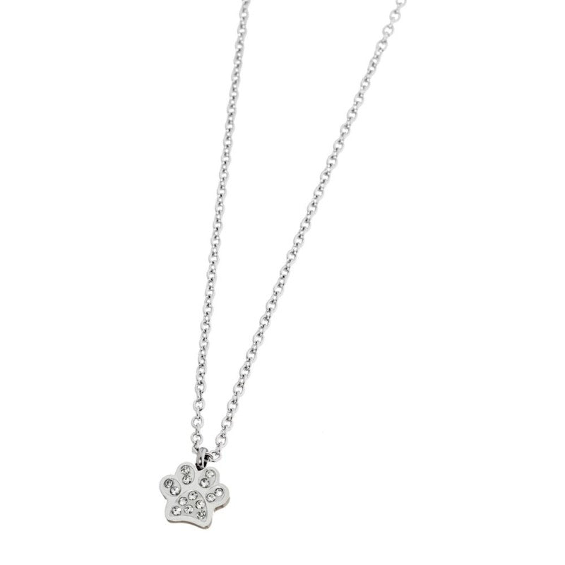 MARLU -Collana zampina con cristalli