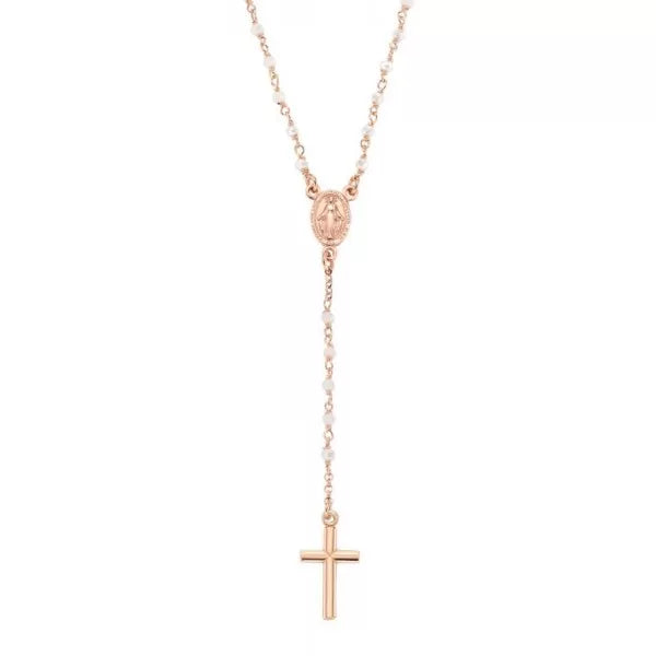 AMEN - Collana Donna Amen Rosari CRO10RBI4