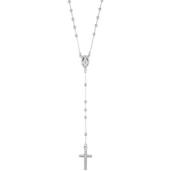 AMEN - Collana Rosario Amen in argento CRO25B
