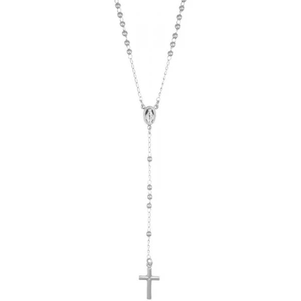AMEN - Collana Rosario Amen in argento CRO30B