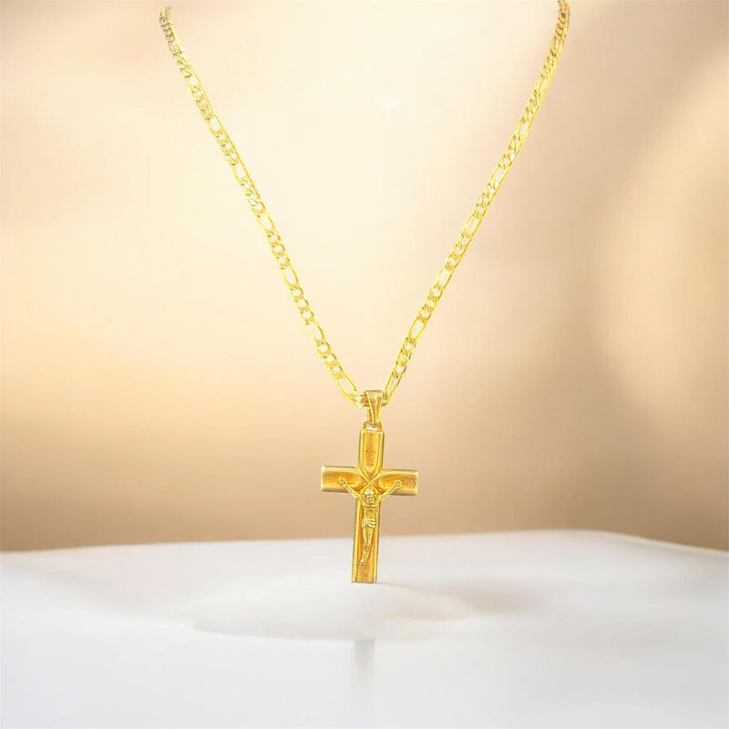PREZIOSI ARGENTO - COLLANA CON PENDENTE CROCIFISSO IN ARGENTO 925