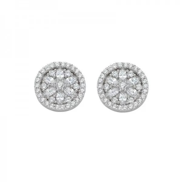 PREZIOSI ARGENTO 925 - Orecchini Donna Fiore della Vita