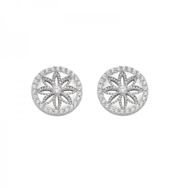 PREZIOSI ARGENTO 925 - Orecchini Donna Fiore della Vita