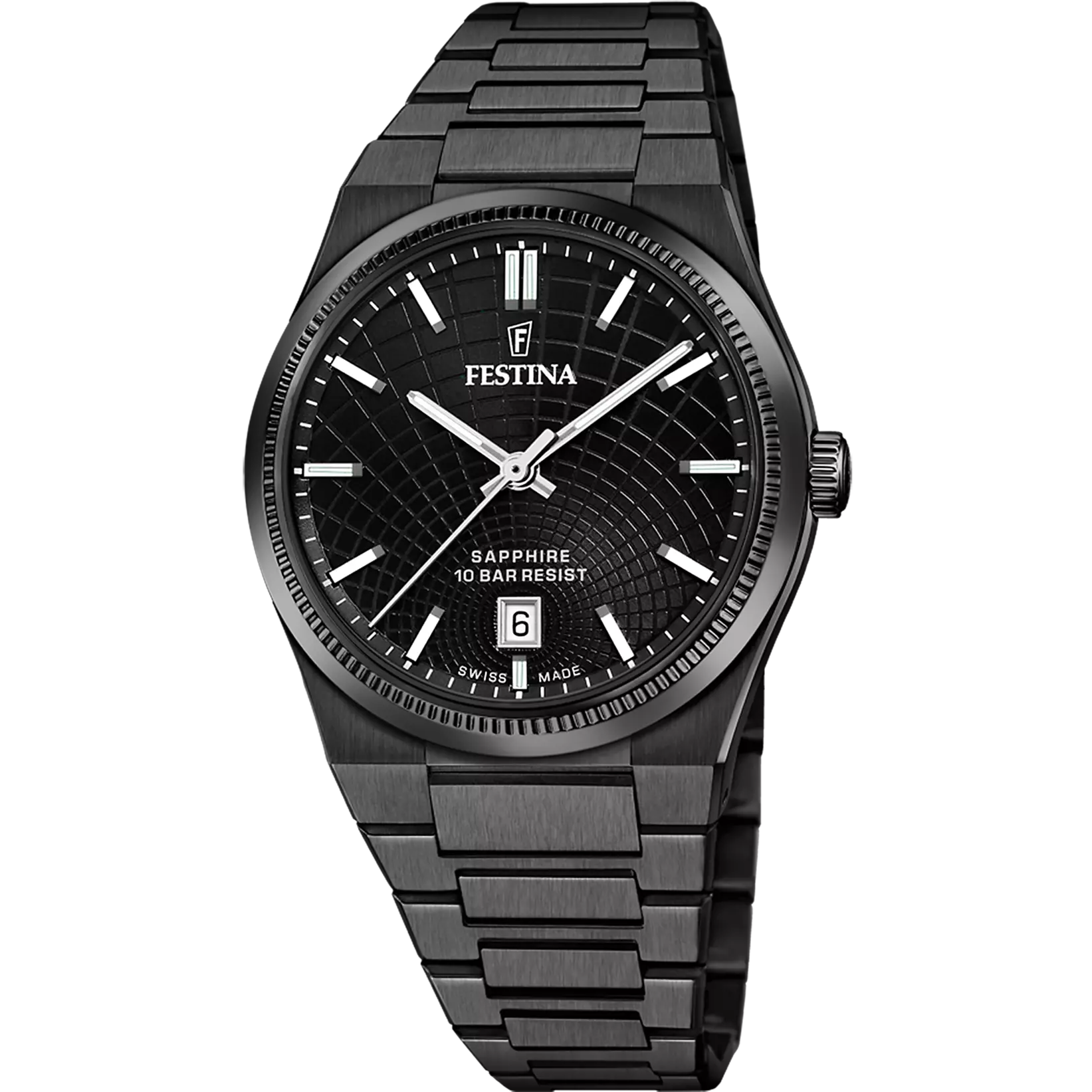 OROLOGIO DA UOMO FESTINA SWISS MADE RIVÉ F20080/1 NERO