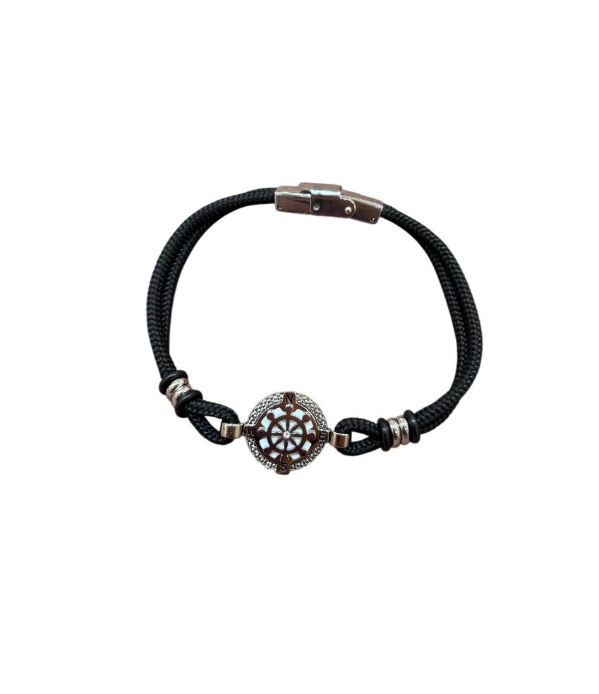 BROSWAY - Bracciale in stoffa nero