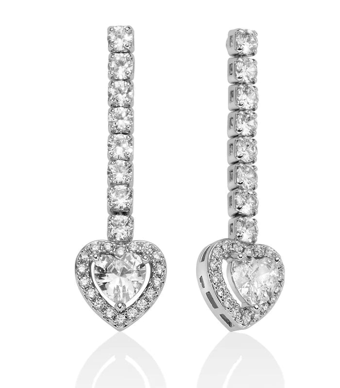 Orecchini Basik con Pietra a Cuore KERD2045B