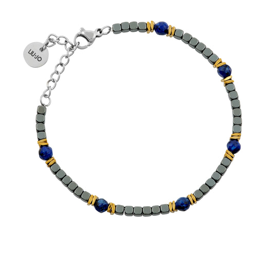 Bracciale con perline da uomo MLJ329