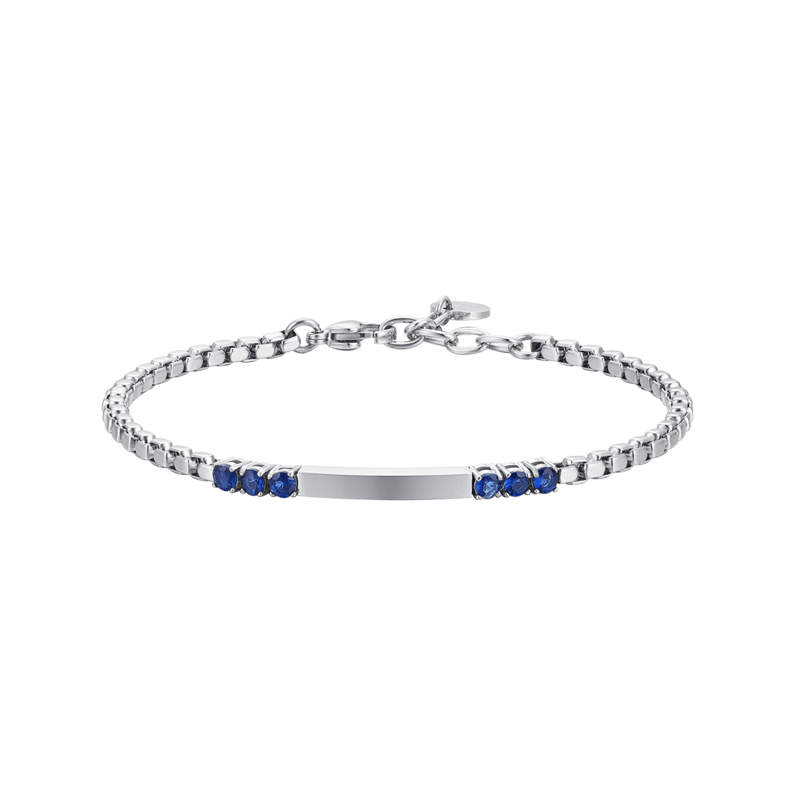 LUCA BARRA-BRACCIALE UOMO IN ACCIAIO