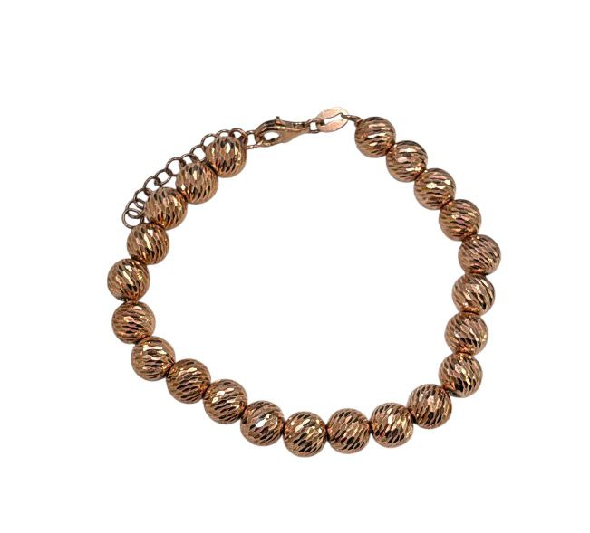 PREZIOSI ARGENTO-Bracciale Milleluci oro rosa in argento 925