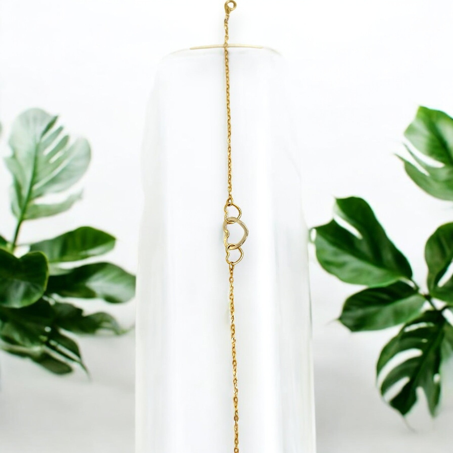 Bracciale in oro cuoricini - Oro18kt