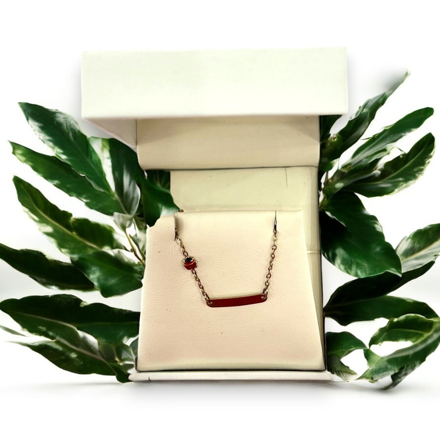 Bracciale baby in oro 18 kt - targhetta