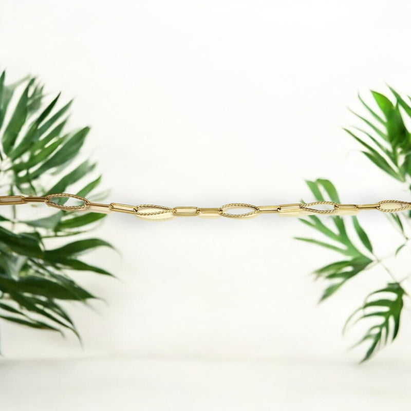Bracciale Maglia Anellata in Oro 18kt – circa 3 gr