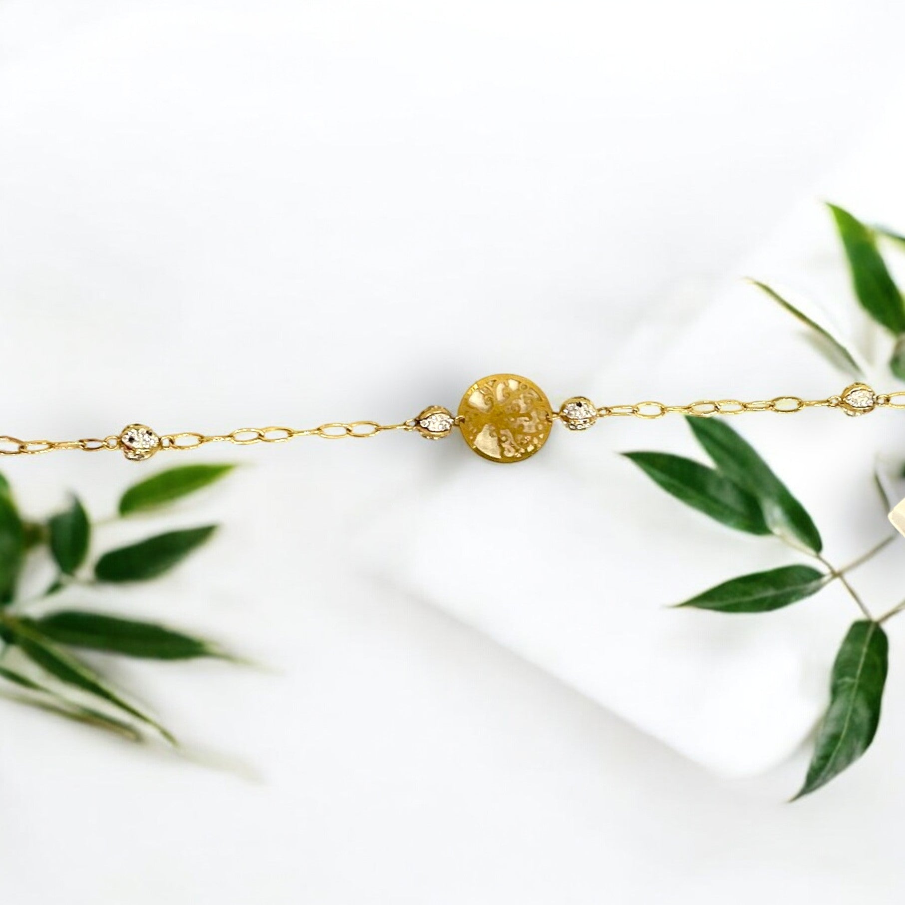 Bracciale in oro albero della vita - Oro18kt