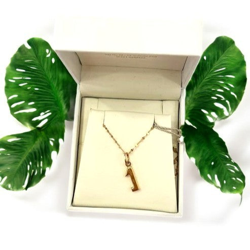 FALCO GIOIELLI - COLLANA CIONDOLO NUMERO UNO