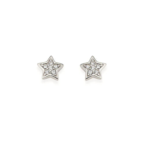 PREZIOSI ARGENTO 925- Orecchini Star