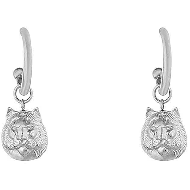 LIU-JO-Orecchini pendenti a forma di leone