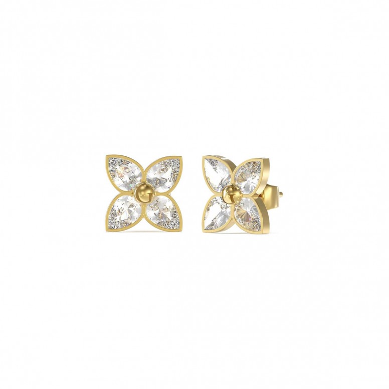 GUESS- Orecchini Guess Donna A Lobo Con Fiore Studs Party