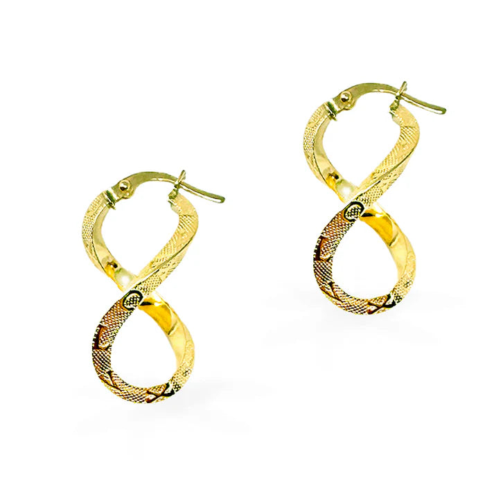 FALCO GIOIELLI - Orecchini Infinity in Oro 18 kt – 1,4 gr