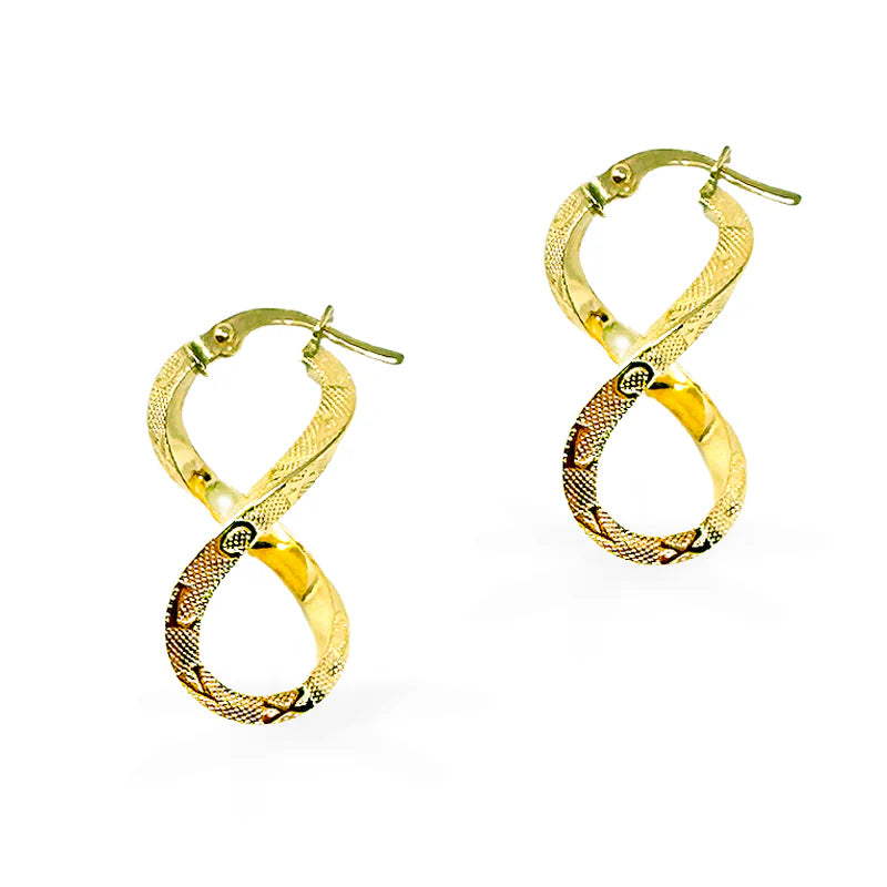 FALCO GIOIELLI - Orecchini in Oro18kt - Onda - Oro18kt - 1,4 gr.
