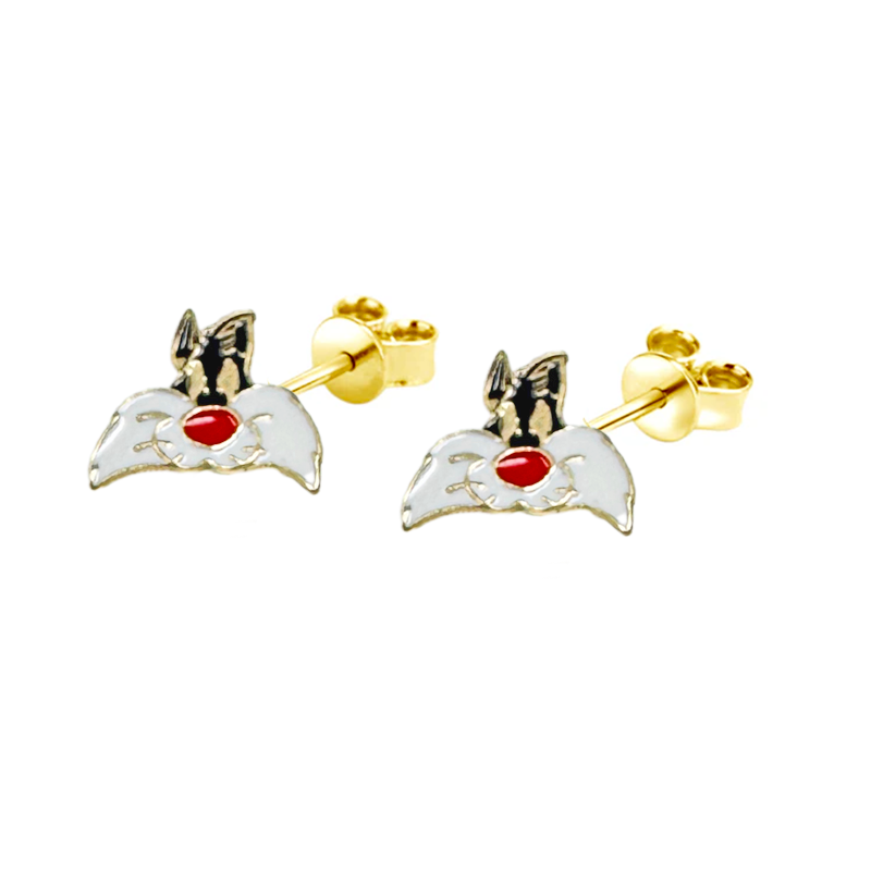 FALCO GIOIELLI - Orecchini "Silvestro" in Oro18kt - 1,8 gr.