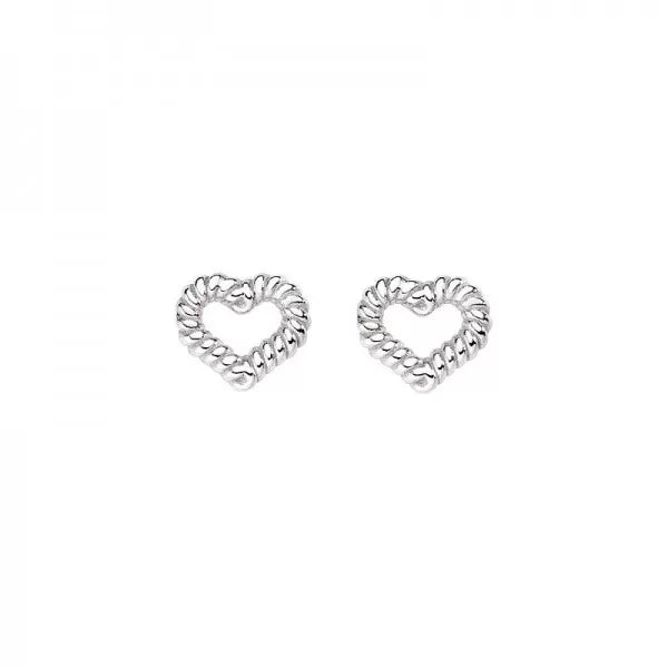 PREZIOSI ARGENTO 925  - Orecchini Donna cuori