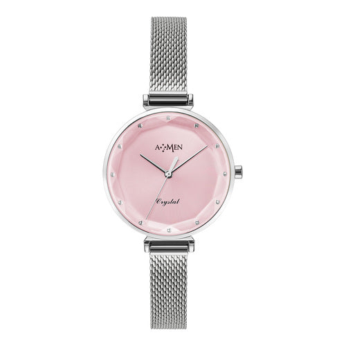 PREZIOSI ARGENTO 925 - OROLOGIO ROSA - WCRBBRO