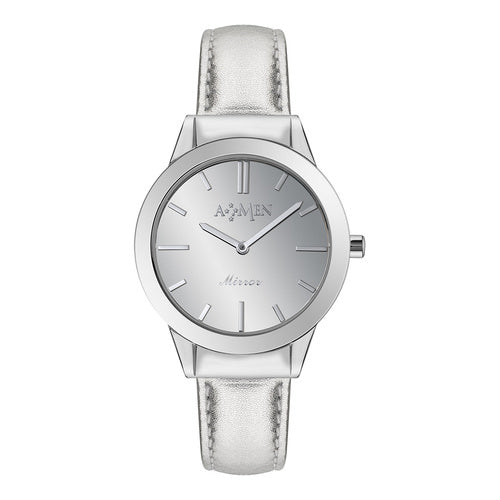 PREZIOSI ARGENTO 925 - Orologio Mirror Argentato