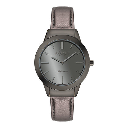 PREZIOSI ARGENTO 925- Orologio Mirror Nero