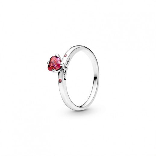 Pandora-Anello Cuore Rilievo