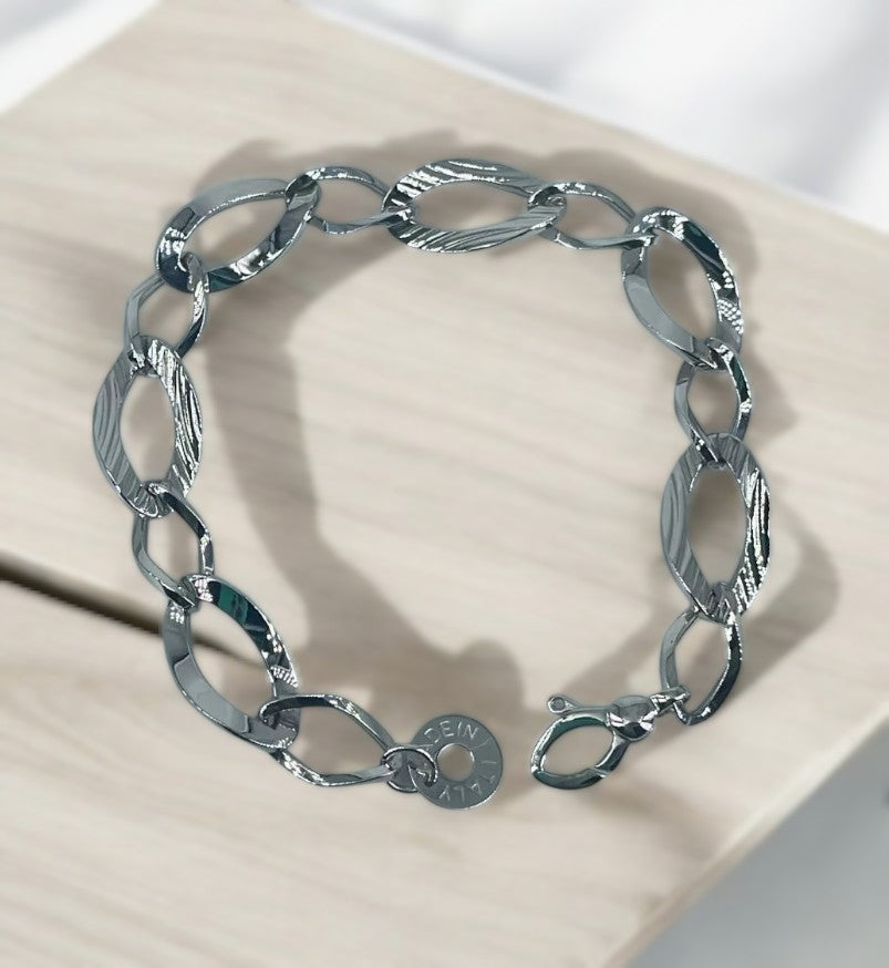 Bracciale in oro catena- Oro18kt