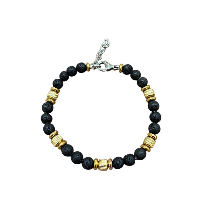 BROSWAY- Bracciale con sfere nere